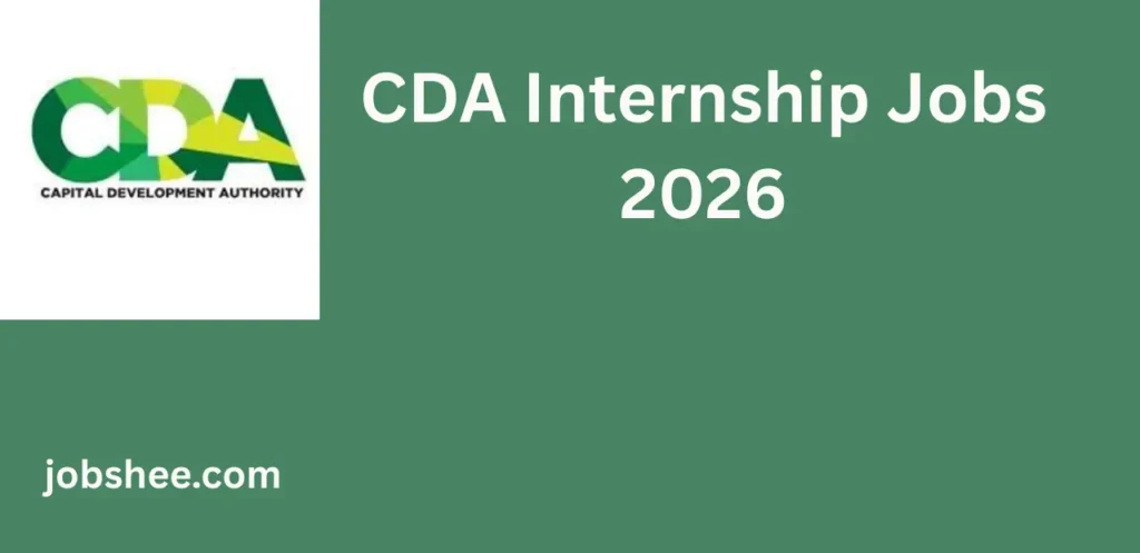 Capital Development Authority CDA Internship Jobs 2026 – Apply Online for Latest Internship Opportunities