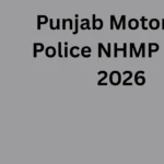 Punjab Motorway Police NHMP Jobs 2026 – Apply Online for Latest NHMP Careers