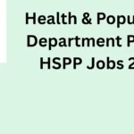 Health & Population Department Punjab HSPP Jobs 2026 – Latest Government Career Opportunities
